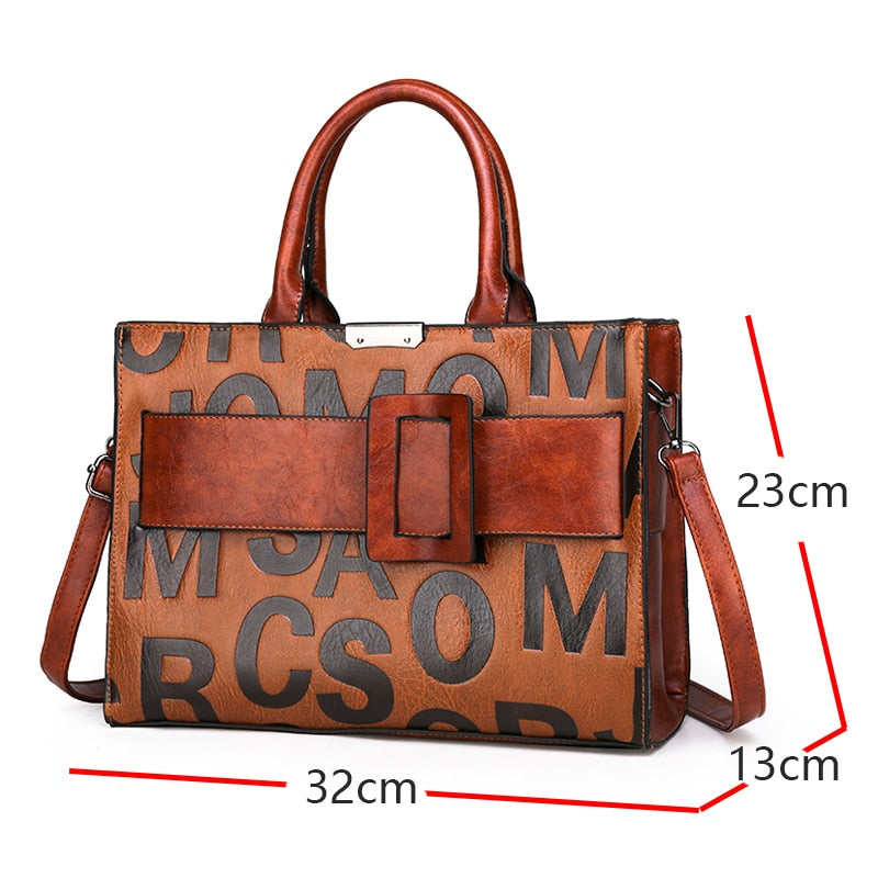 2021 New PU Leather Handbags Fashion Ladies Shoulder Messenger Bags Tote Bag Luxury Brand Handbags Designer Bags for Women