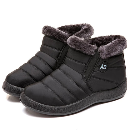 Women Boots Watarproof Ankle Boots For Winter Shoes Women Keep Warm Snow Botines Female 2024 Luxury Zipper Winter Botas Mujer