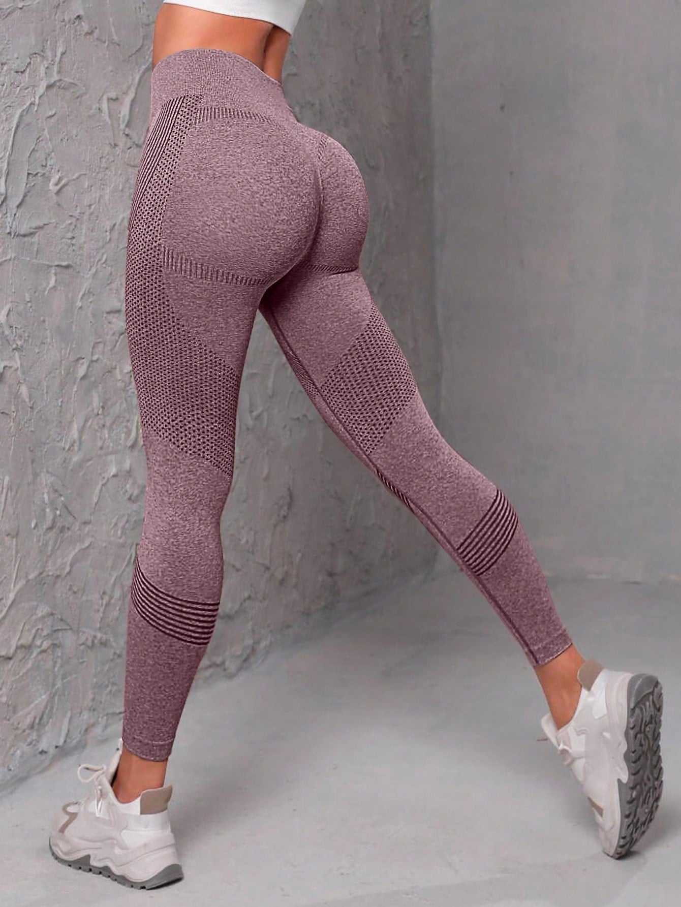 Summer High Waisted  Women Leggings Yoga Sport Ribbed Pants Seamless 2023