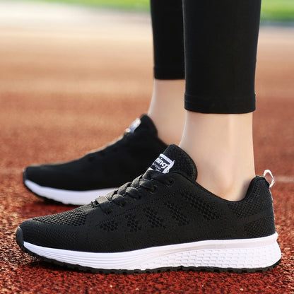 Sneakers Women Shoes Fashion Vulcanize Chunky Sneakers Flat Ladies Shoes Walking Women's Sneakers Plus Size Mujer Shoes Woman