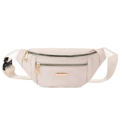 Commuter Fanny Pack Leisure Oxford Waist Bags for Ladies Students Shoulder Crossbody Chest Bags All-match Pouch Bags for Women