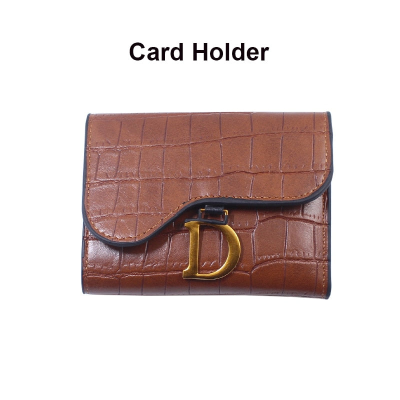 Wallets Small Fashion Luxury Brand Leather Hasp Purse Women Ladies Coin Card Bag for Female Purse Money Clip Wallet Cardholder