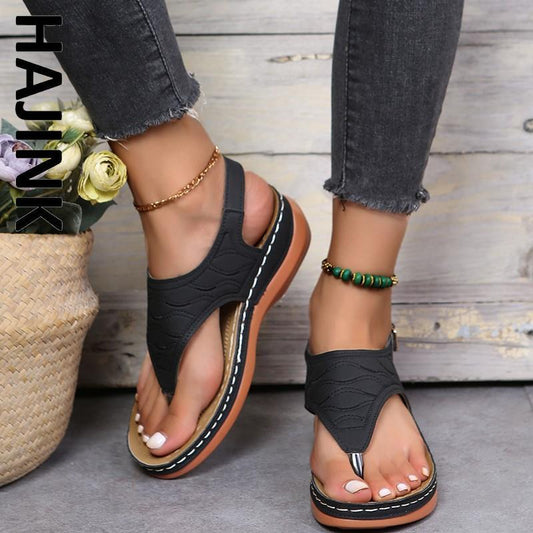 HAJINK Women Sandals Summer Shoes Open Toe Sandals Woman Breathable Sandals For Women Platform New Lightweight Plus Size Shoes