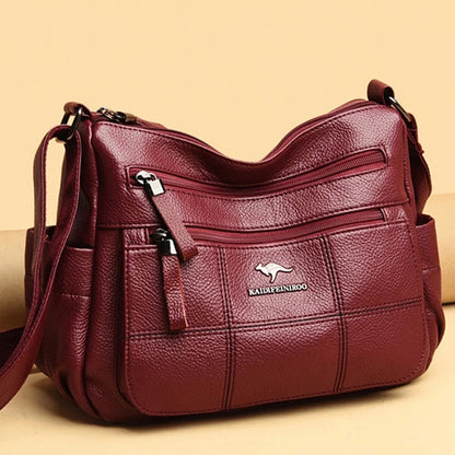 High Quality Leather Handbags Women Bags Luxury Brand Designer Shoulder Crossbody Hand Bags for Women 2023 Purses and Handbags